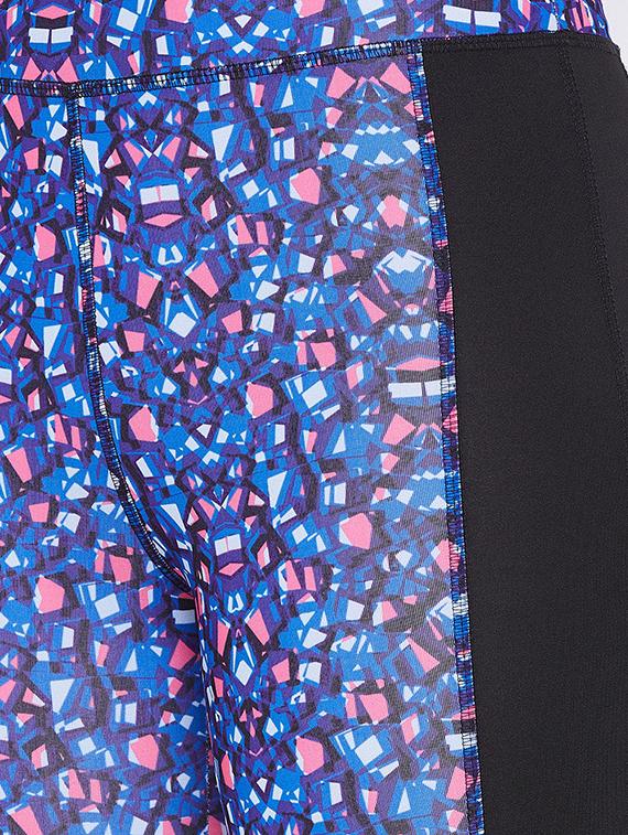 contrast panel abstract legging - 16230177 - Zoom Image - 4