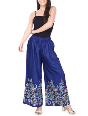 floral flared palazzo - 16231920 - Standard Image - 4