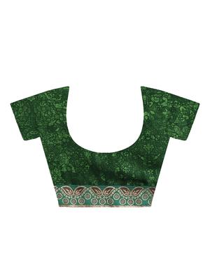abstract woven saree with blouse - 16236747 - Standard Image - 4
