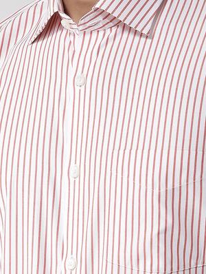red striped formal shirt - 16238121 - Standard Image - 4