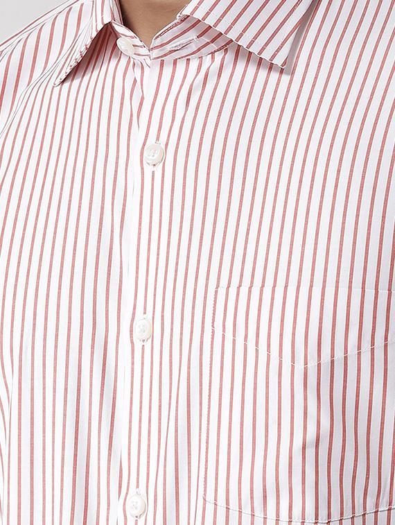 red striped formal shirt - 16238121 - Zoom Image - 4