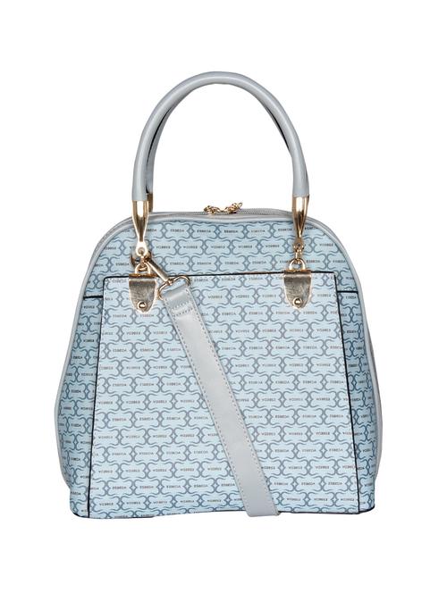 blue leatherette (pu) regular handbag - 16238516 - Standard Image - 1