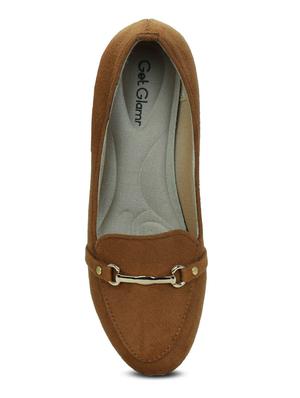 tan slip on pumps - 16239552 - Standard Image - 4