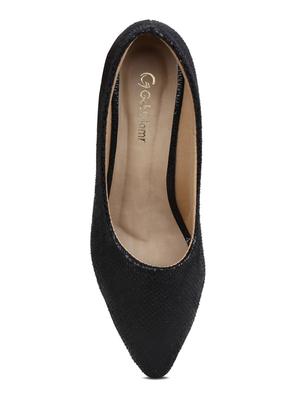 black slip on pumps - 16239556 - Standard Image - 4