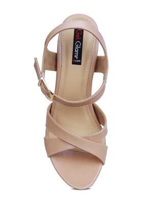 pink ankle strap sandals - 16239565 - Standard Image - 4