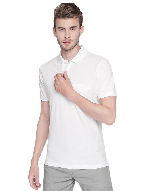 white solid t-shirt - 16239619 - Very Small Image - 1