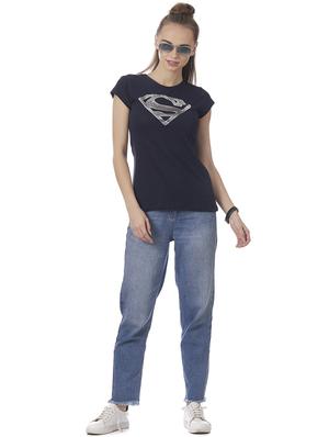 round neck superman print tees - 16241274 - Standard Image - 4