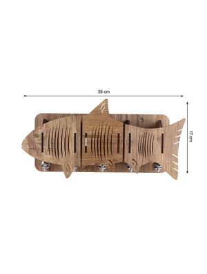 Wooden Key Holder Rack - 16241572 - Standard Image - 4