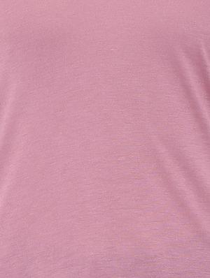 v-neck solid top - 16242241 - Standard Image - 4