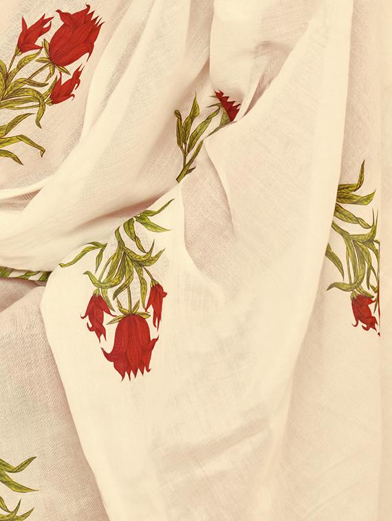 Embroidered palazzo unstitched suit - 16245051 - Zoom Image - 4