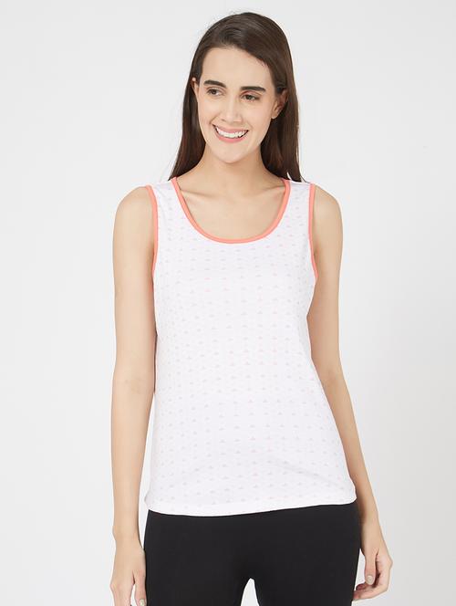 scoop neck printed tank tee - 16245156 - Standard Image - 1