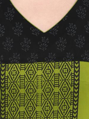 block printed straight kurta - 16245578 - Standard Image - 4