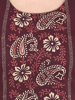 block printed straight kurta - 16245587 - Standard Image - 4