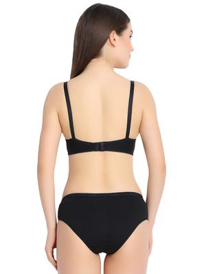 set of 2 solid bra and panty set - 16249326 - Standard Image - 4