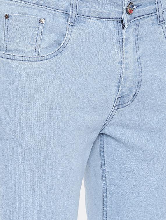 blue denim plain jeans - 16250104 - Zoom Image - 4