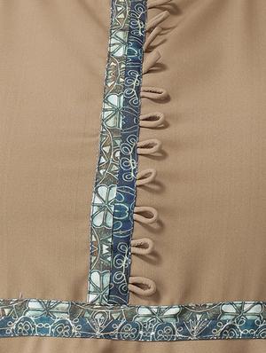 solid asymmetric kurta - 16250234 - Standard Image - 4