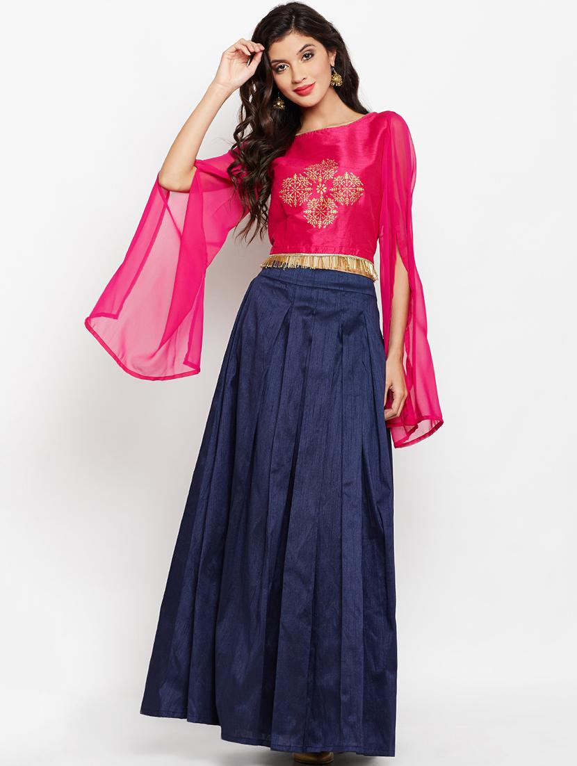 Block print printed blouse - 16252911 - Zoom Image - 4