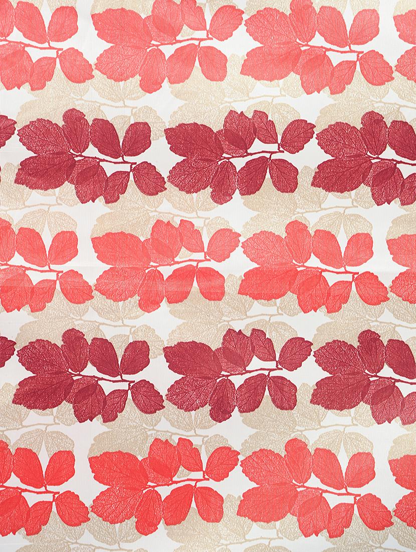 Floral Print Polyester 220 GSM Set of 2 Eyelet Door curtain - 16253000 - Zoom Image - 4