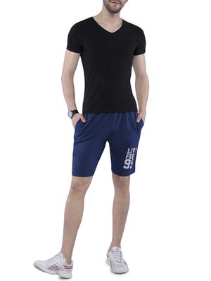blue polyester shorts - 16253037 - Standard Image - 4