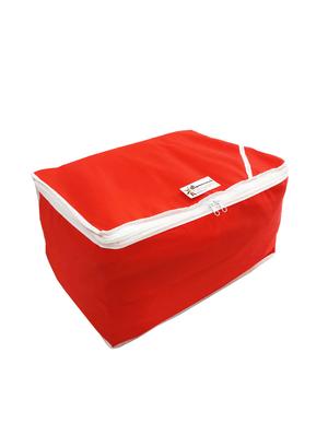 Set of 3 red silk utility bag - 16255279 - Standard Image - 4