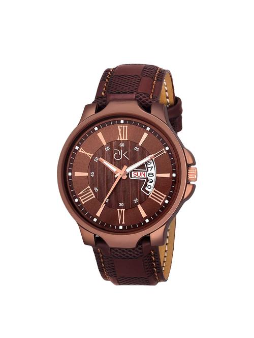 ADK Analog Brown Dial Wrist watch For Men-JG-02 - 16257380 - Standard Image - 1