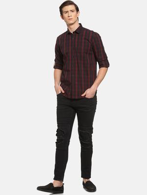multi colored checkered casual shirt - 16258908 - Standard Image - 4