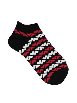 set of 3 multi colored cotton ankle length sock - 16259938 - Standard Image - 4