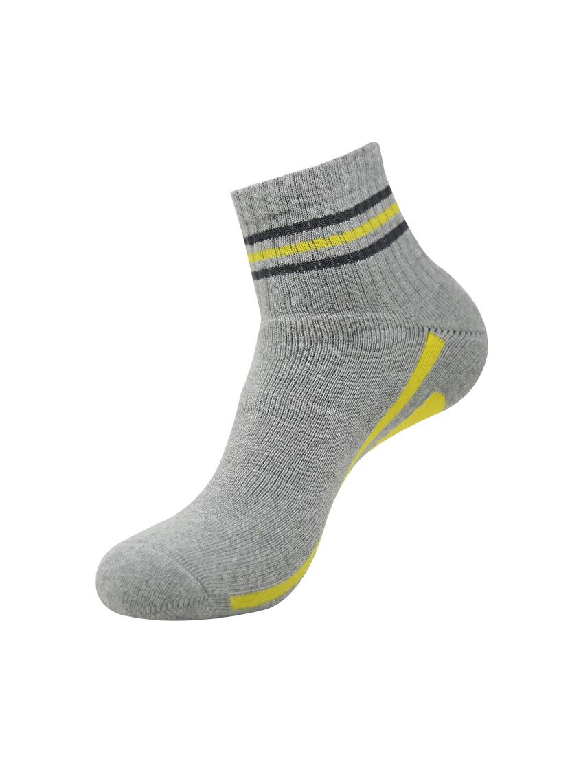 set of 3 multi colored cotton ankle length sock - 16260653 - Zoom Image - 4