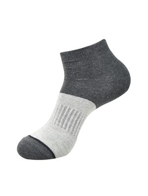 set of 5 multi colored cotton above ankle length sock - 16260884 - Standard Image - 4