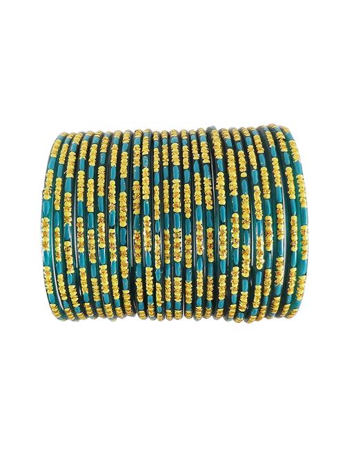 blue gold tone bangle - 16261383 - Standard Image - 1