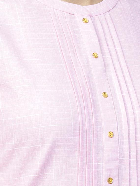 solid straight kurta - 16261393 - Zoom Image - 4