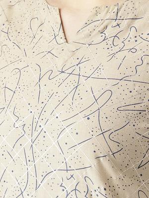Printed straight kurta palazzo set - 16261469 - Standard Image - 4
