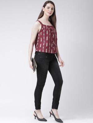 ikat print button up top - 16261731 - Standard Image - 4