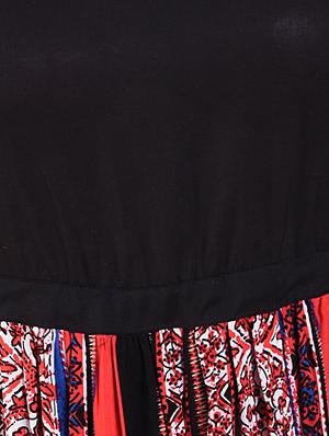 drawstring tiered maxi dress - 16262411 - Standard Image - 4