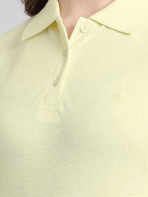 polo neck short sleeved tee - 16263975 - Zoom Image - 4