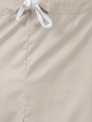 beige printed kurta pyjama set - 16264058 - Standard Image - 4