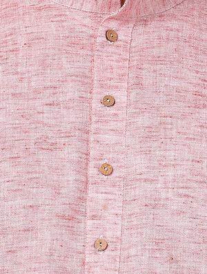pink cotton kurta pyjama set - 16264083 - Standard Image - 4