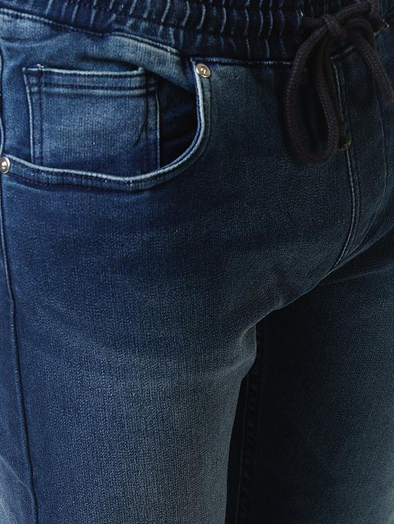 blue light washed jeans - 16265111 - Zoom Image - 4