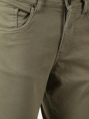 green denim plain jeans - 16265144 - Standard Image - 4