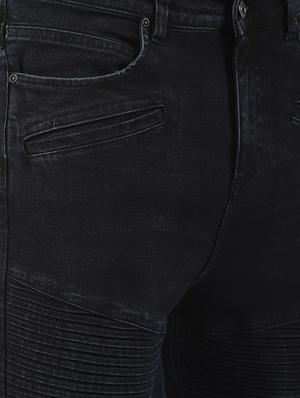 black denim ripped jeans - 16265145 - Standard Image - 4