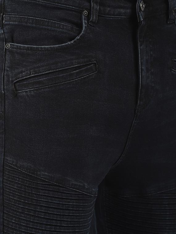 black denim ripped jeans - 16265145 - Zoom Image - 4