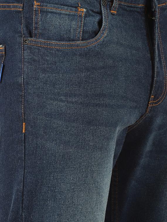 blue denim heavy washed jeans - 16265189 - Zoom Image - 4