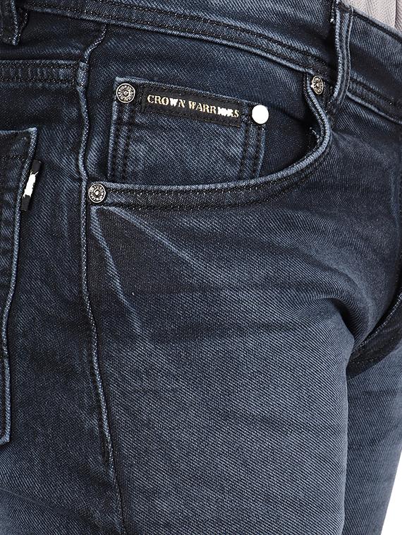 Grey heavy washed jeans - 16265385 - Zoom Image - 4