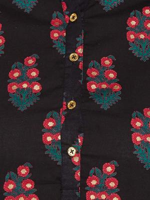 foil printed kurta pant set - 16266319 - Standard Image - 4