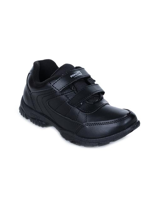 black leatherette formal shoes - 16267607 - Standard Image - 1