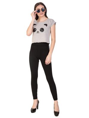 high rise side tapping legging - 16267762 - Standard Image - 4
