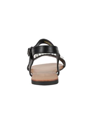 black back strap sandals - 16269600 - Standard Image - 4