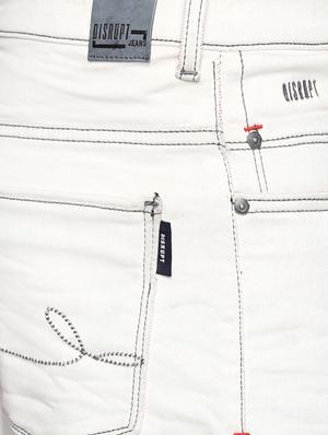 white denim shorts - 16269940 - Standard Image - 4