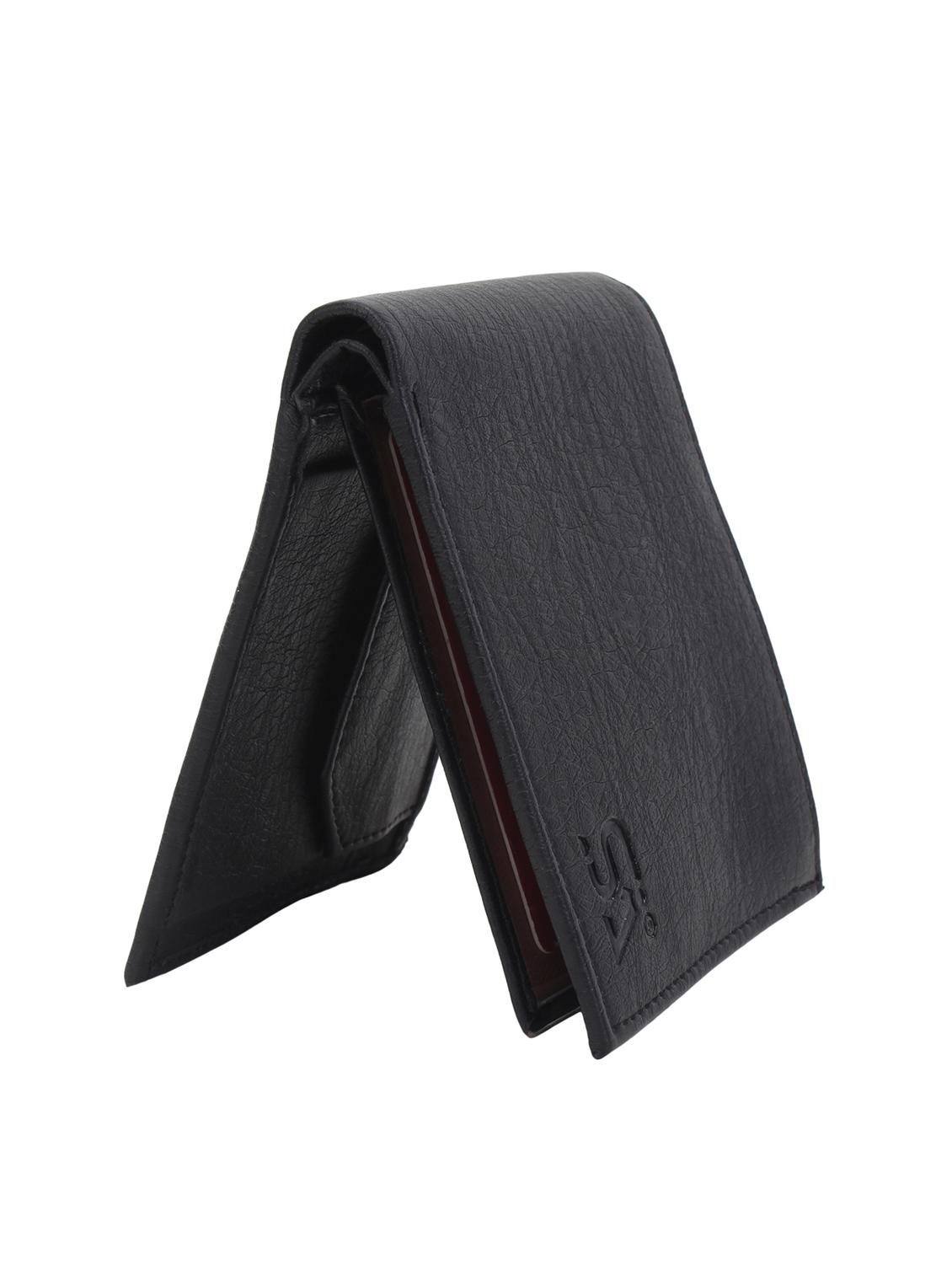 black leather wallet - 16270014 - Zoom Image - 4