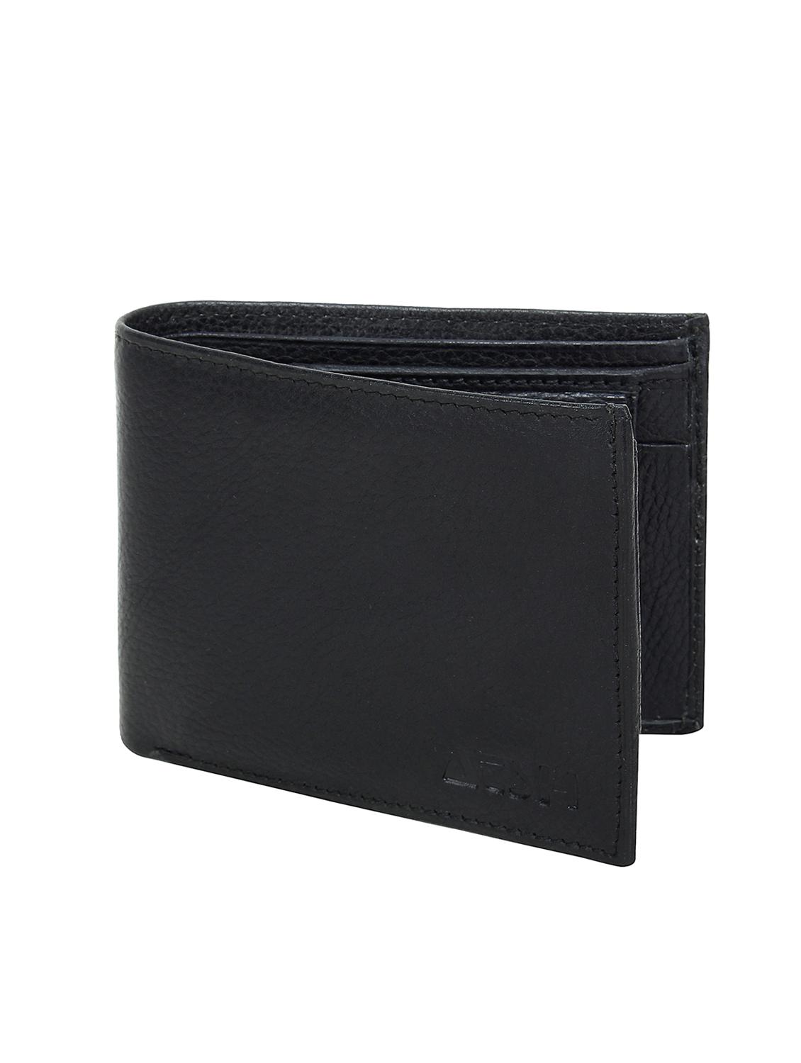 black leather wallet - 16270032 - Zoom Image - 4
